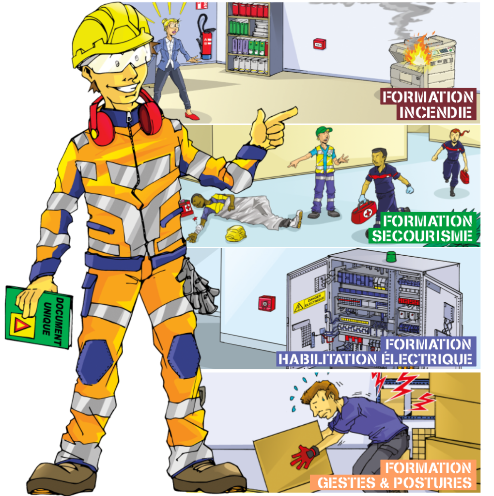 Centre formation dédié santé et sécurité au travail professionnel