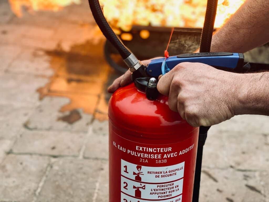 formation incendie extincteur Alertis