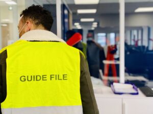 formation evacuation guide file et serre file, evacuation incendie, formation guide file, formation serre file