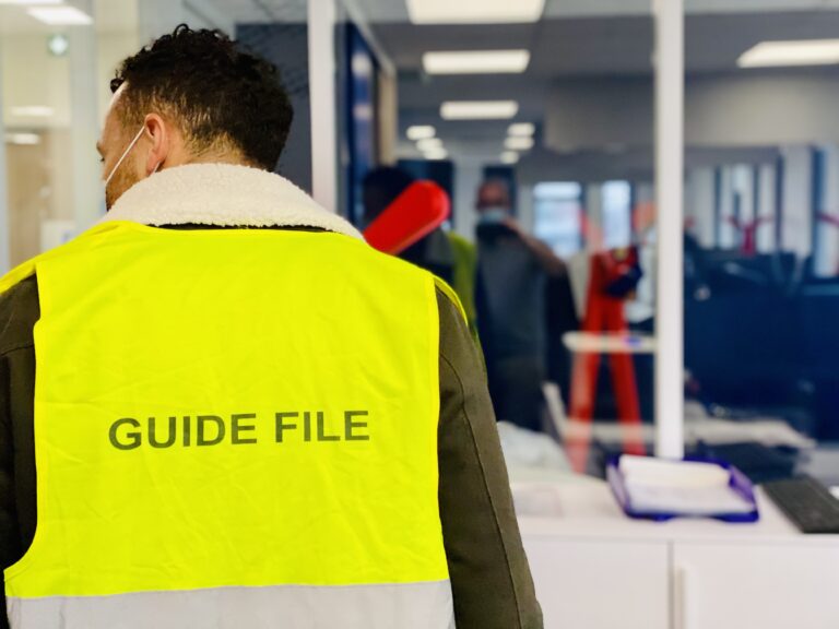 Formation évacuation Guide-file et Serre-file