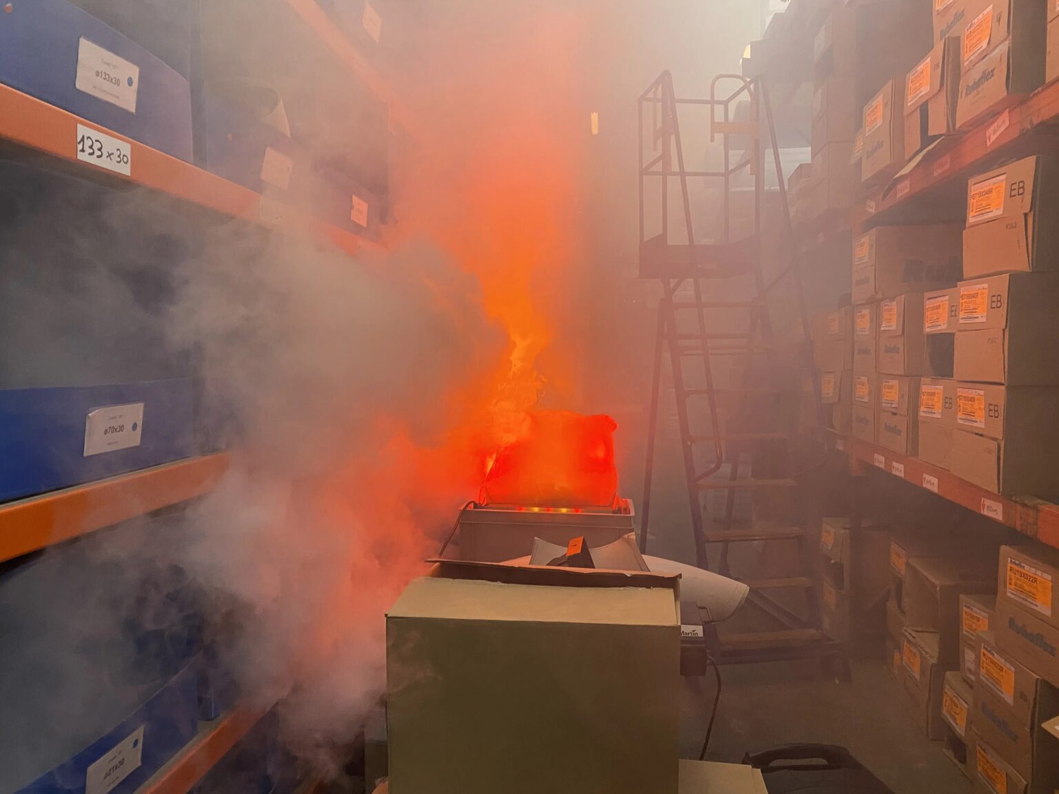 Formation incendie centre commercial