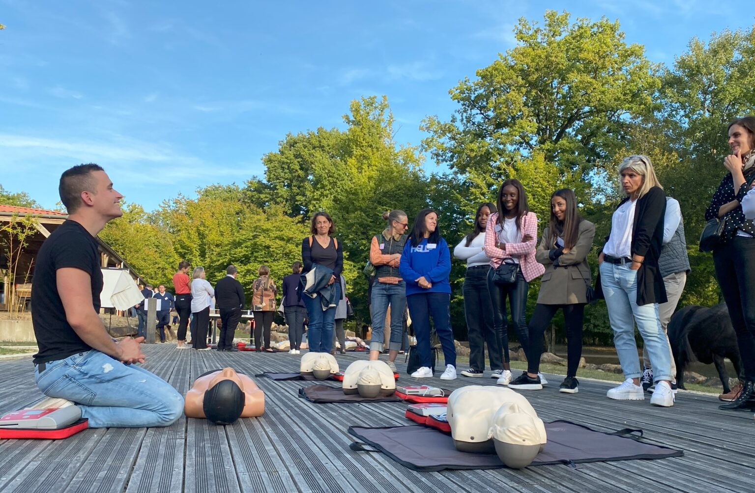 Safety day – journée sécurité atelier secourisme