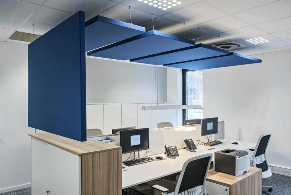 gestion des open spaces acoustique matreric