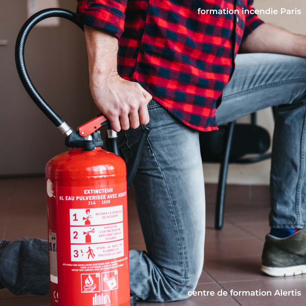 formation sécurité incendie formation extincteur lutte contre le feu PARIS