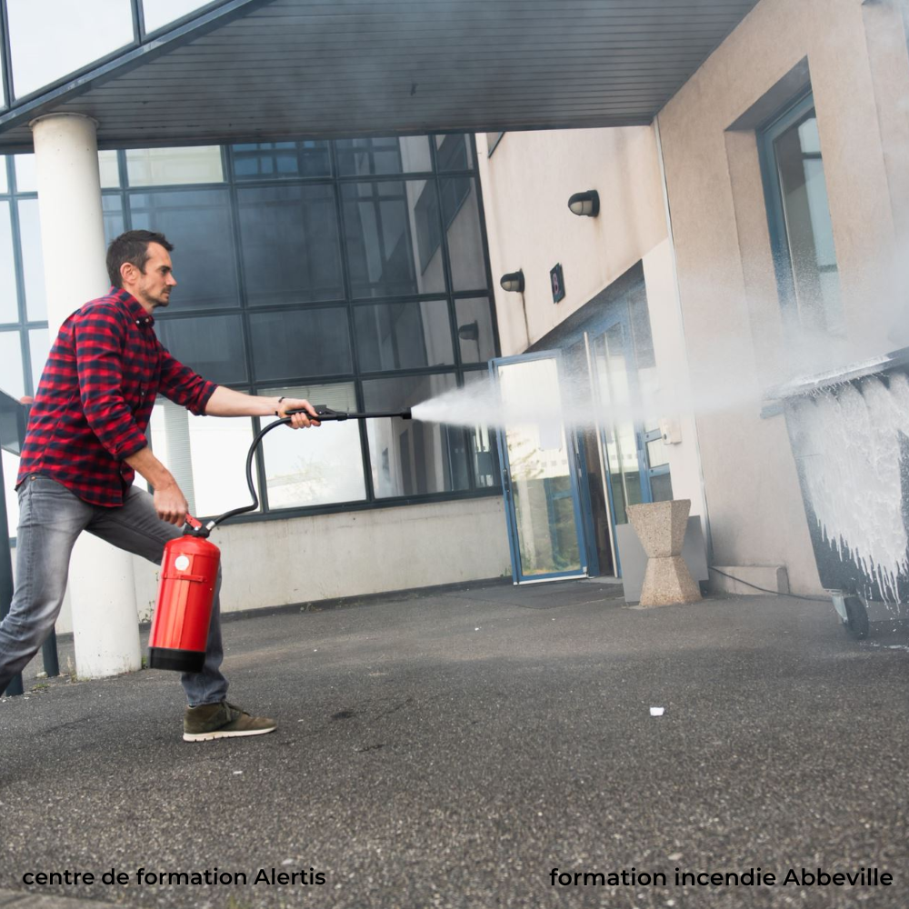 Formation incendie Centre de formation Alertis Abbeville