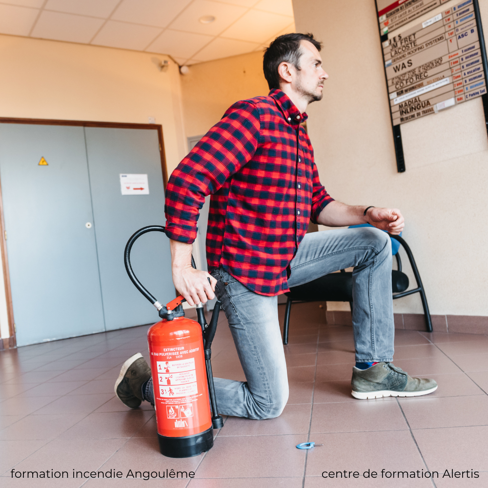 Formation incendie Alertis Angouleme