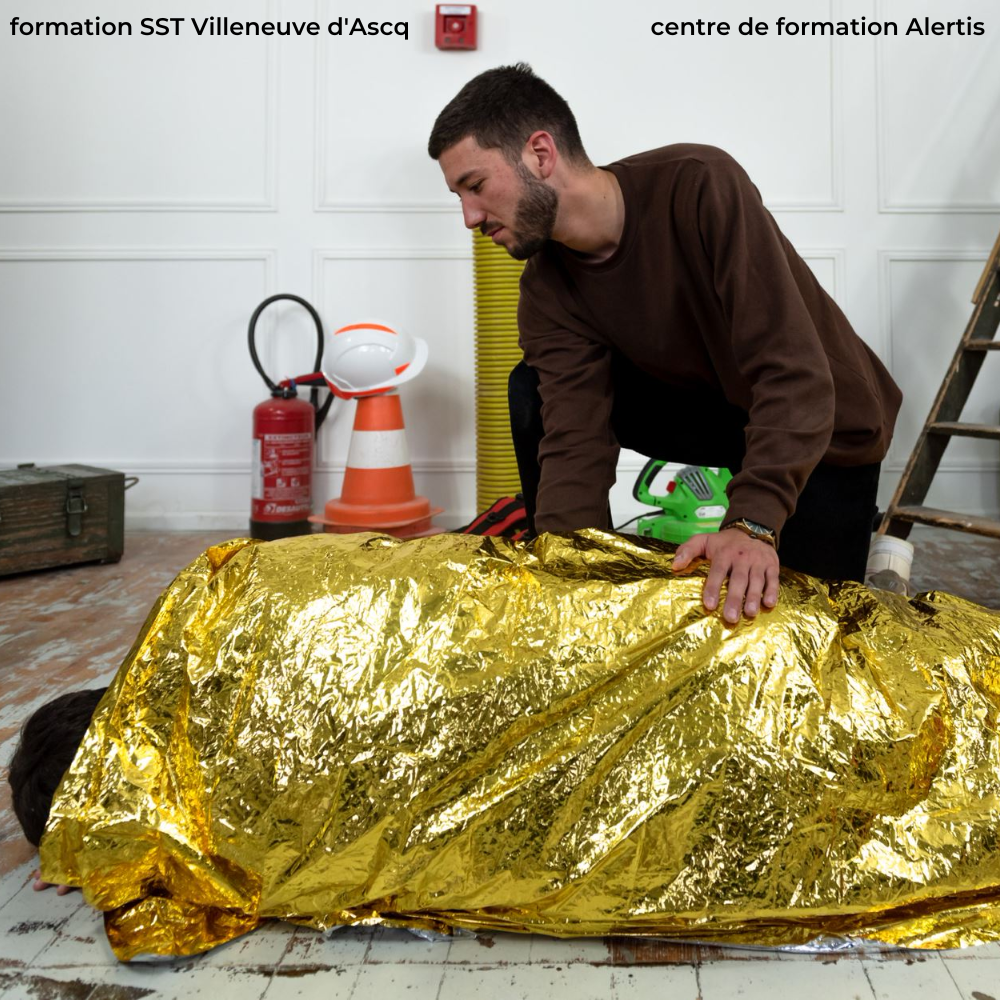 Formation secourisme centre de formation alertis Villeneuvee d'Ascq
