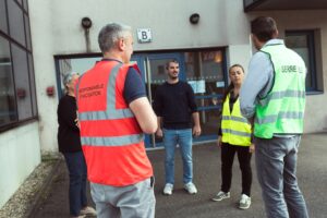 formation évacuation guide file serre file Agen