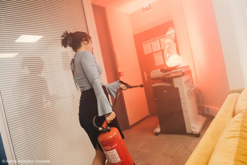 Safety day incendie manipulation extincteur Les Sables-d'Olonne
