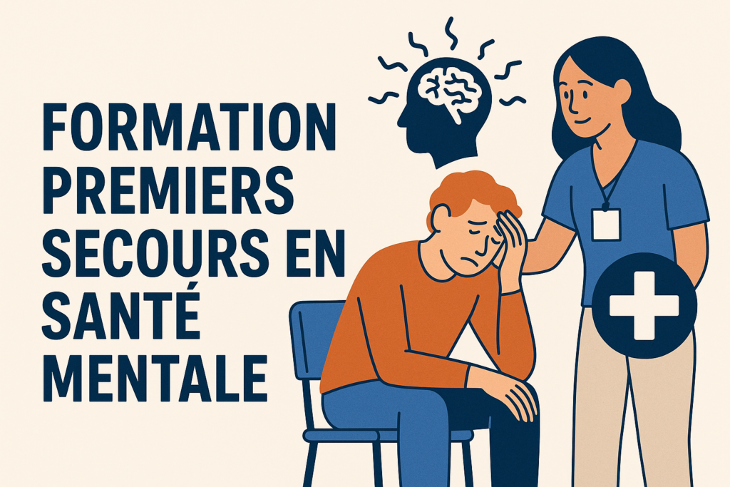 Formation PSSM : apprenez à détecter, aider et orienter une personne en détresse psychologique. Devenez secouriste en santé mentale certifié.