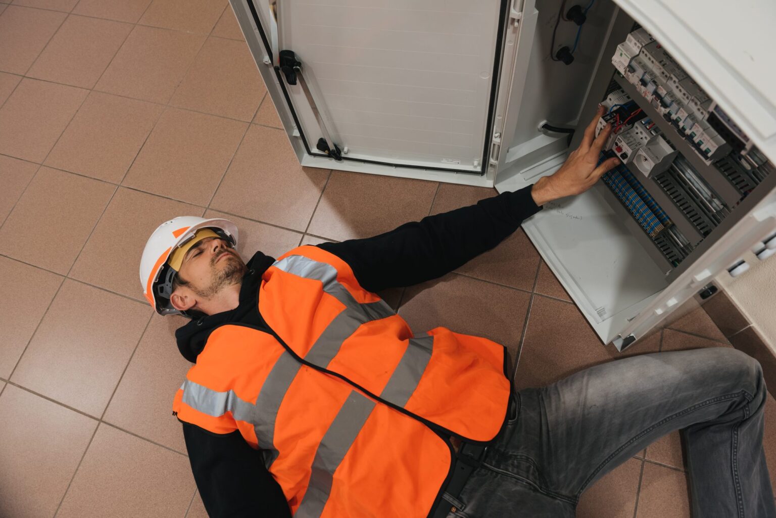Mise en situation d'accident électrique en formation habilitation