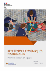 Couverture : références techniques nationales Premiers secours en équipe, juillet 2026
