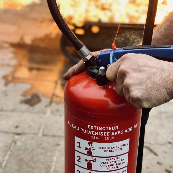 formation extincteur, incendie extincteur