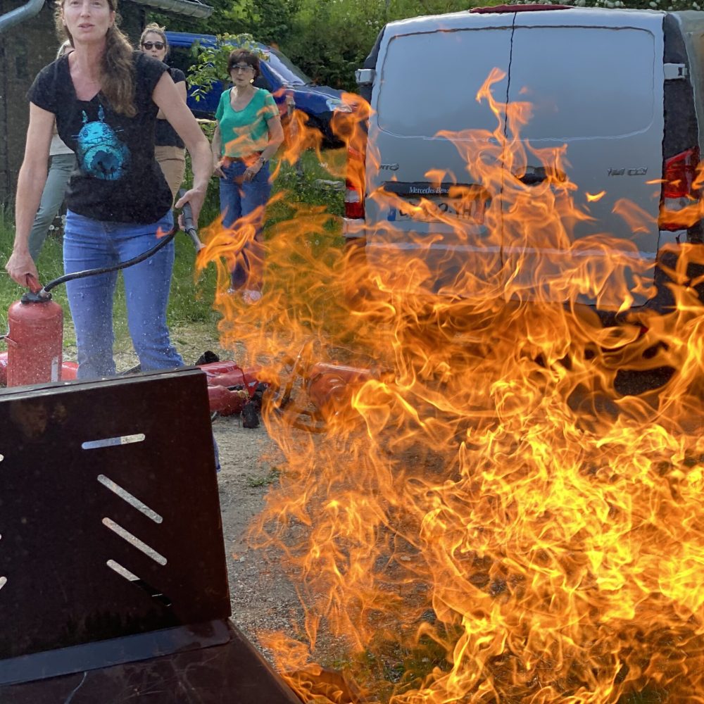 safety day journée sécurité prévention incendie extincteur Agen